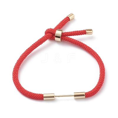 Braided Nylon Cord Bracelet Making MAK-A017-D01-06G-1