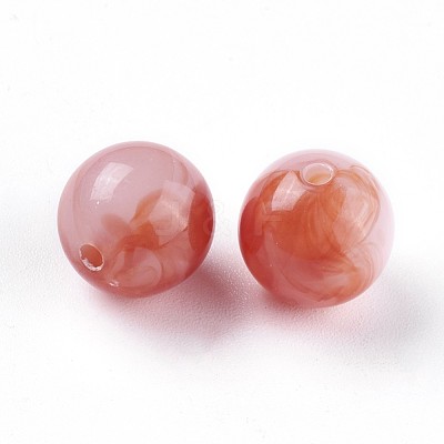 Acrylic Imitation Jade Beads MACR-E025-25-12mm-1