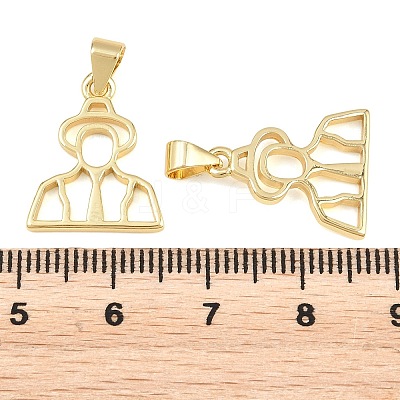 Brass Pendants KK-L275-54G-02-1