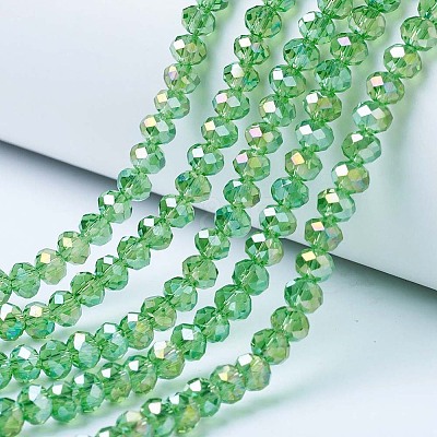 Electroplate Glass Beads Strands LS-EGLA-A034-T1mm-B11-1