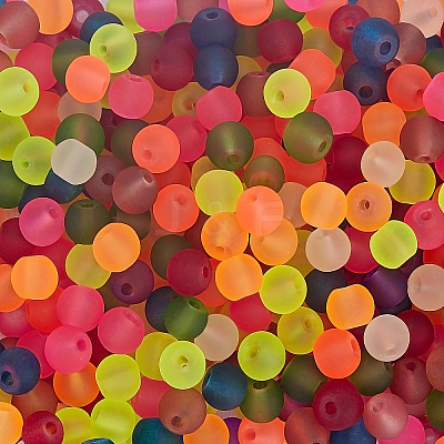 Transparent Glass Beads Strands GLAA-PH0007-77-1