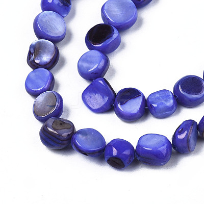 Natural Trochid Shell/Trochus Shell Beads Strands SHEL-S258-083-B03-1
