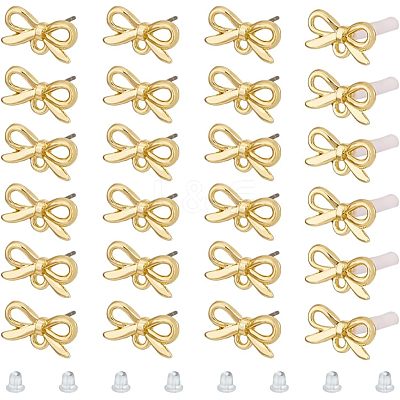 40Pcs Alloy Stud Earring Findings FIND-FH0005-80-1