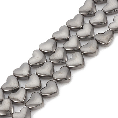 Electroplate Non-magnetic Synthetic Hematite Beads Strands G-T061-101I-1
