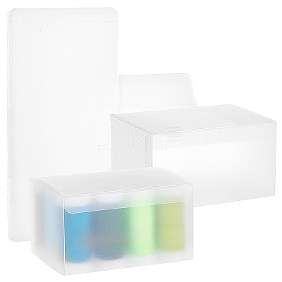 Removable Transparent Plastic Box CON-WH0085-46-1