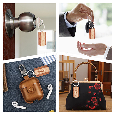 Wooden Keychain KEYC-GA0001-17-1