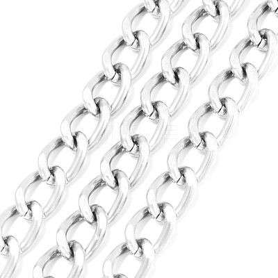 Aluminium Twisted Curb Chains X1-CHA-K001-06S-1