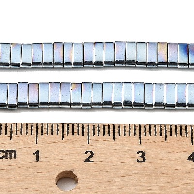Electroplated Non-magnetic Synthetic Hematite Beads Strands G-G089-A02-10-1
