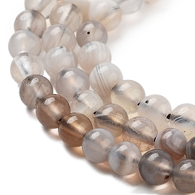 Natural Botswana Agate Beads Strands G-G143-A02-02-1