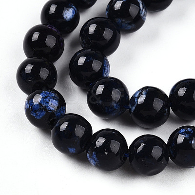 Natural Gemstone Beads Strands G-T141-18E-1