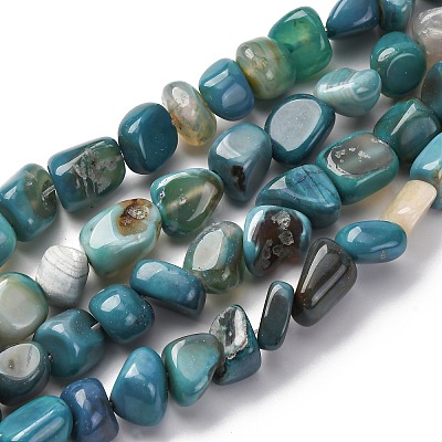 Natural Agate Beads Strands G-RM241227-02-1