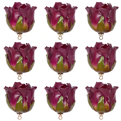 10Pcs Plastic Pendants KY-SC0002-62-1