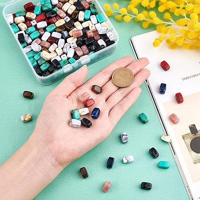240Pcs 8 Colors Acrylic Beads OACR-NB0001-21-1