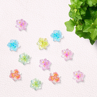 100Pcs Resin Cabochons MRMJ-SP0001-15-1