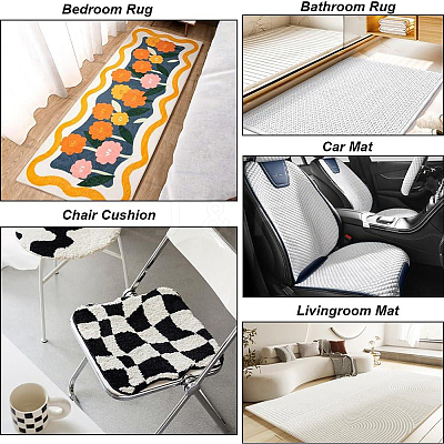 1M Polyester Anti-skid Fabric DIY-GF0013-84C-1