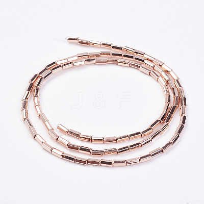 Non-magnetic Synthetic Hematite Beads Strands G-P262-21-RRG-1