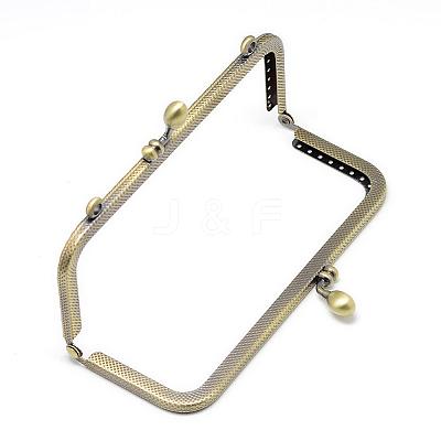 Iron Purse Frame Handle for Bag Sewing Craft Tailor Sewer FIND-T008-081AB-1