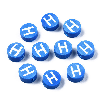 Handmade Polymer Clay Beads CLAY-N011-031H-1