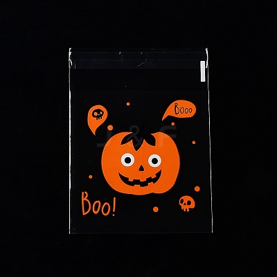Halloween Theme Plastic Bakeware Bag ABAG-F007-03A-1