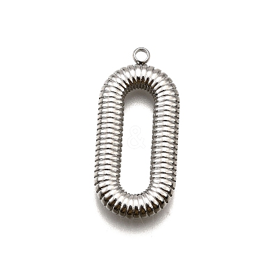 304 Stainless Steel Pendants STAS-M116-02P-1