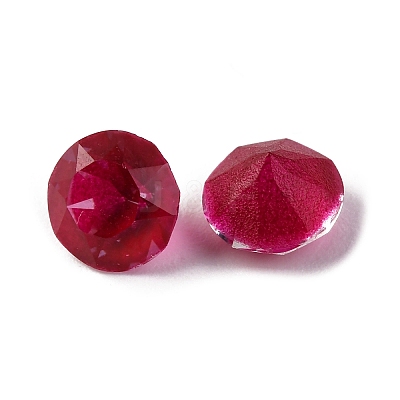 Glass Rhinestone Cabochons RGLA-A026-01A-208DE-1