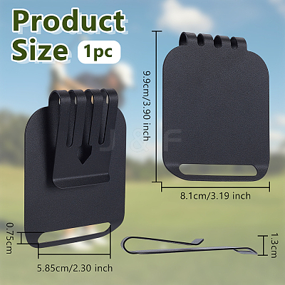 Manganese Steel Golf Towel Holder Clip FIND-WH0139-844B-1