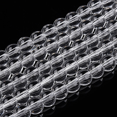 Transparent Glass Beads Strands GLAA-T032-T4mm-13-1