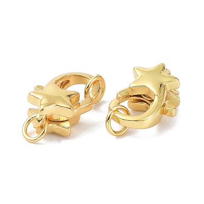 Eco-Friendly Brass Lobster Claw Clasps KK-C221-06G-1