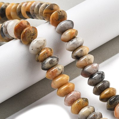 Natural Crazy Agate Beads Strands G-P559-A05-02-1