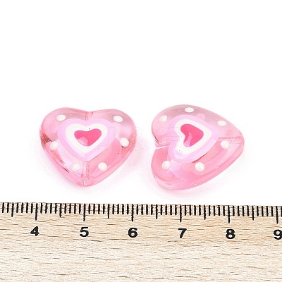 Handmade Lampwork Beads Strands LAMP-R004-06B-03-1