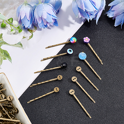 Iron Hair Bobby Pin Findings PHAR-AR0001-04-1