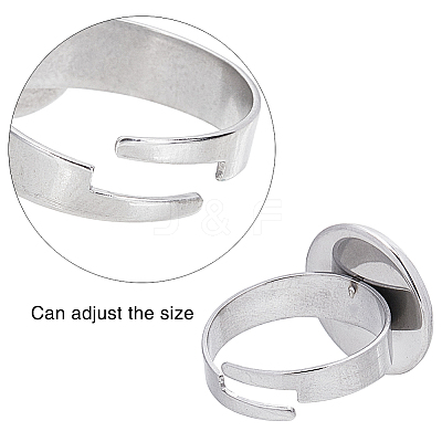 DIY Finger Rings Making Kits DIY-UN0001-15P-1