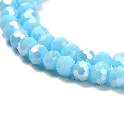 Opaque Glass Beads Stands LS-EGLA-A035-P4mm-B08-1
