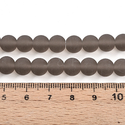 Transparent Glass Beads Strands GLAA-T032-T8mm-MD02-1