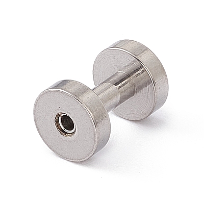 Non-Tarnish 304 Stainless Steel Ear Plugs Gauges EJEW-G317-01C-P-1