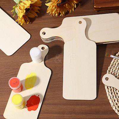 Boxwood Cutting Board AJEW-WH0609-467B-1
