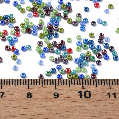 11/0 Czech Opaque Glass Seed Beads SEED-N004-003B-29-1