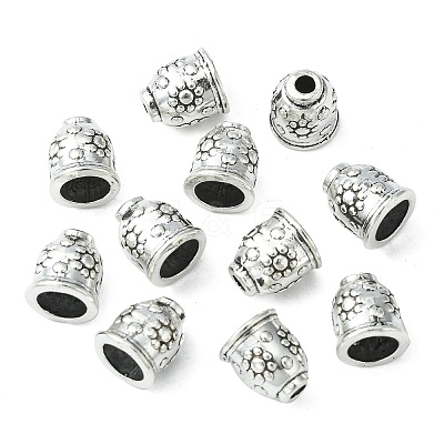 Apetalous Alloy Cord End Caps LS-TIBEB-0672-AS-RS-1