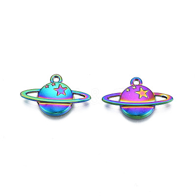 Rainbow Color Alloy Pendants PALLOY-N156-207-1