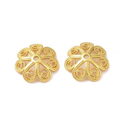 Brass Bead Cap KK-K165-37G-1