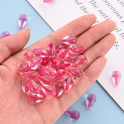 Transparent Acrylic Beads TACR-S154-26A-82-1