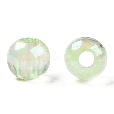 Transparent Acrylic Beads MACR-S370-B6mm-728-1