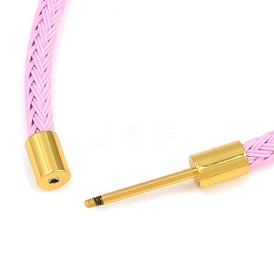 Braided Steel Wire Bracelet Making KK-CBA6056-03E-G-1