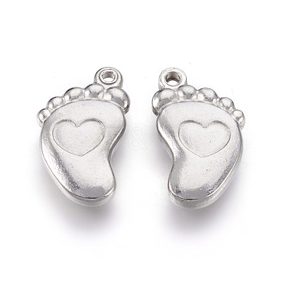 Jewelry Tarnish Resistant 201 Stainless Steel Pendants STAS-O118-65P-1