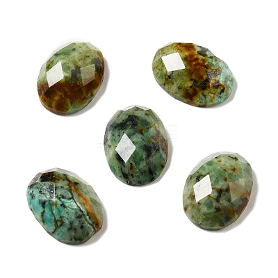 Natural African Turquoise(Jasper) Cabochons G-B032-B01-05-1