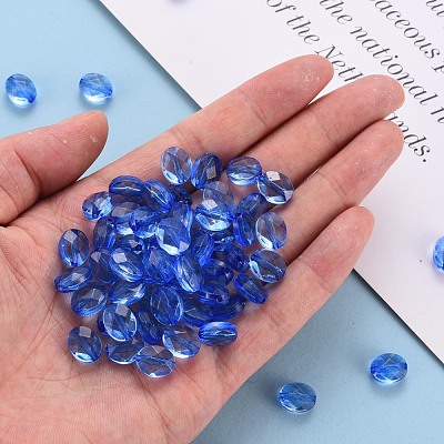 Transparent Acrylic Beads TACR-S154-18A-86-1