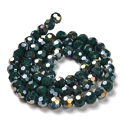 Opaque Glass Beads Stands EGLA-A035-P8mm-B23-1