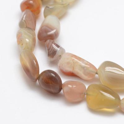 Natural Botswana Agate Beads Strands G-F521-45-1