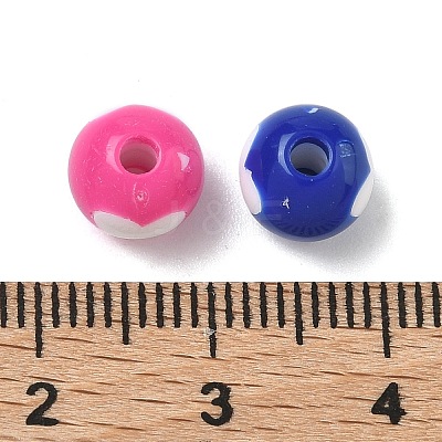 Opaque Acrylic Beads MACR-S775-8mm-M-1