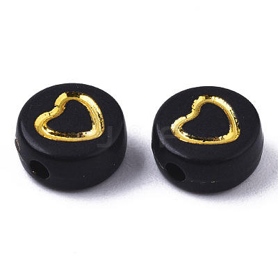 Opaque Acrylic Beads PACR-N006-004-1